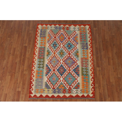 Tapis géométrique Kilim