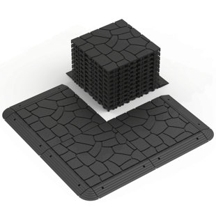 44pcs New Stone texture 12" Patio Deck Tiles