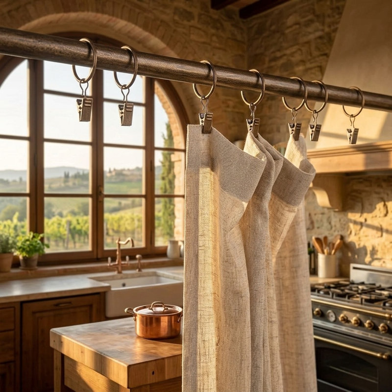 Natural Curtain Rings