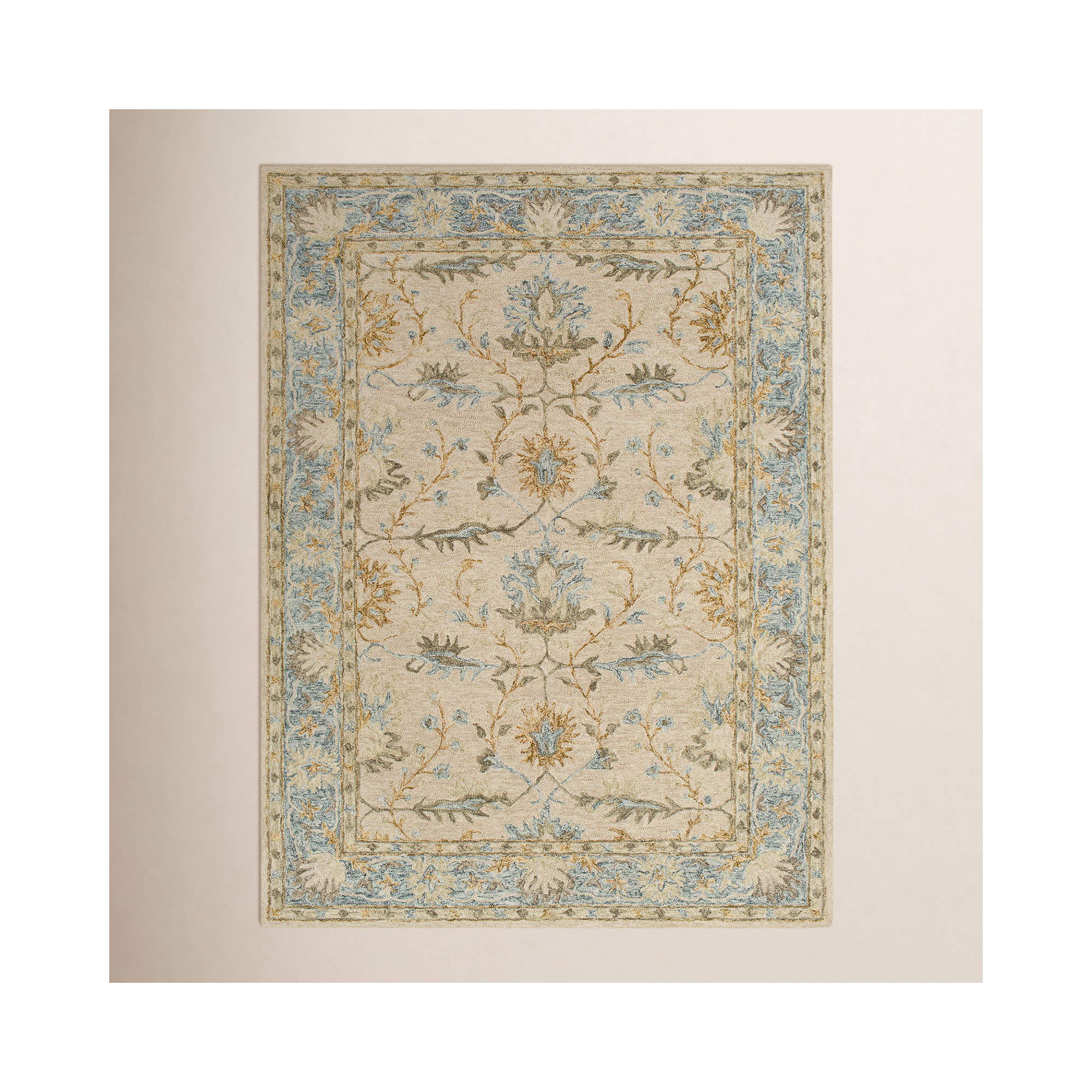 Sienna Hand Tufted Wool Rug, Rectangle 8' x 10'