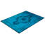 Overdyed Hand-Knotted Wool Modern-Contemporary Blue Area Rug 10' 2" x 13' 10"