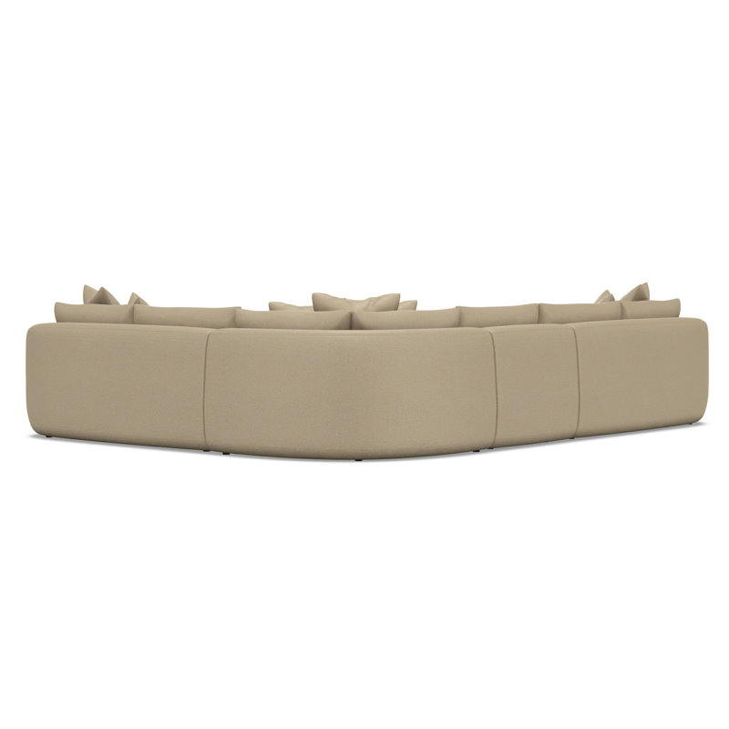 Jules Fabric 4 Pc Sectional, 1697-200