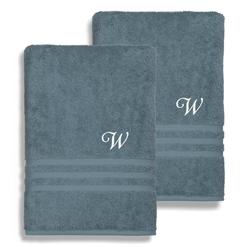 Denzi Midweight Bath Sheet, W, Blue