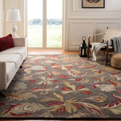 Arber Jardin Hand Tufted Wool Floral Rug
