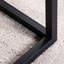 Banc rembourré à base en métal brun foncé pour la chambre à coucher et le vestibule - Rembourrage en éponge de qualité supérieure, assemblage facile, charge maximale de 220 lb, brun, revêtement en polyuréthane, rembourrage, capacité