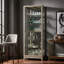 Luke V Lighted Curio Cabinet-535392903