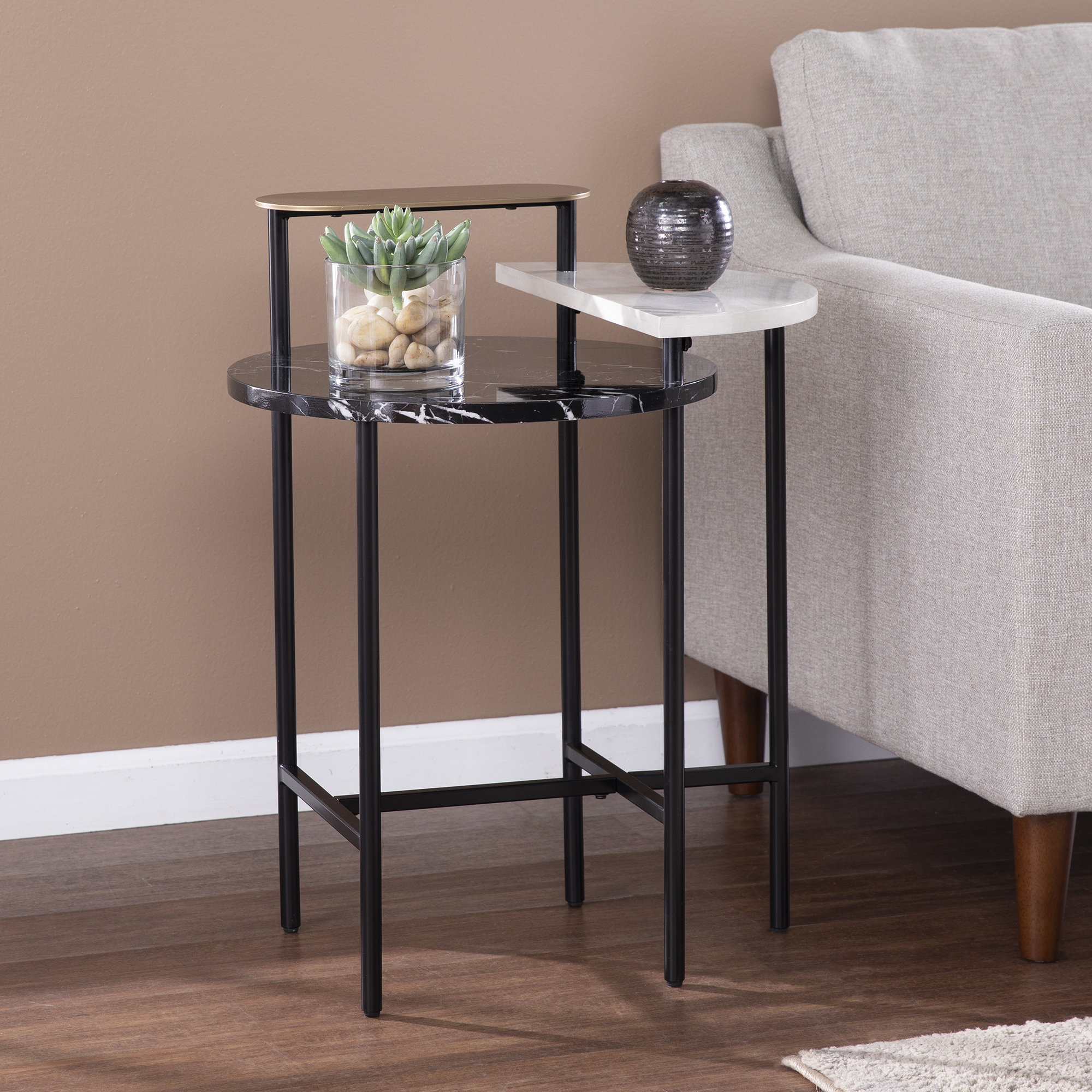 Orren Ellis Arcklid End Table with Storage & Reviews - Wayfair Canada