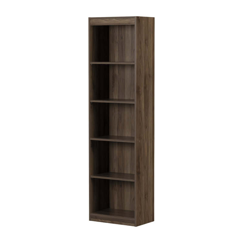 Bibliothèque standard H 68,75 "x l 19" Axess, Noyer naturel