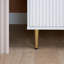 Bethzaida 2 Door Fluted Wardrobe-124651389