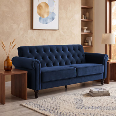 Mifflinville 3-Seater Velvety Sofa