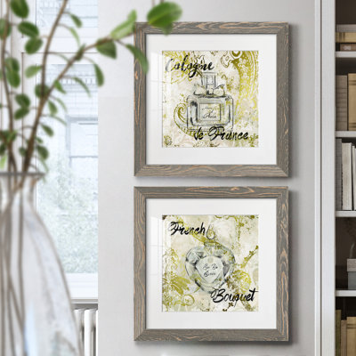 Ensemble de peinture de 2 pièces de la collection «De la France»