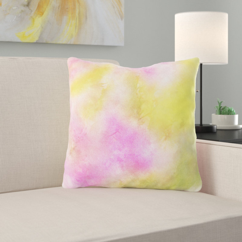 Reversible Throw Pillow, Microsuede, Indoor