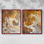 ABSTRACT Series CDXLII - Reproduction encadrée de qualité supérieure - prête à être accrochée - aucun clou requis - aucun clou requis-92054831-92054834