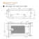 Alcove Soaking Skirt Bathtub with Overflow and Drain