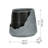 20X20x18" Indoor Outdoor Polyresin Water Fountain, Unique Broken Urn Fountain Chic Dynamic Modern Design With Light For Garden, Lawn, Backyard, Porch-1824880121