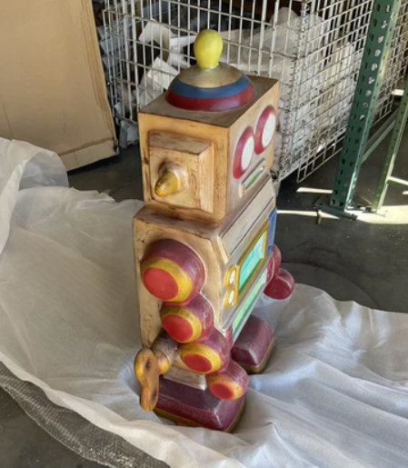 Toy Robot Over Sized Statue