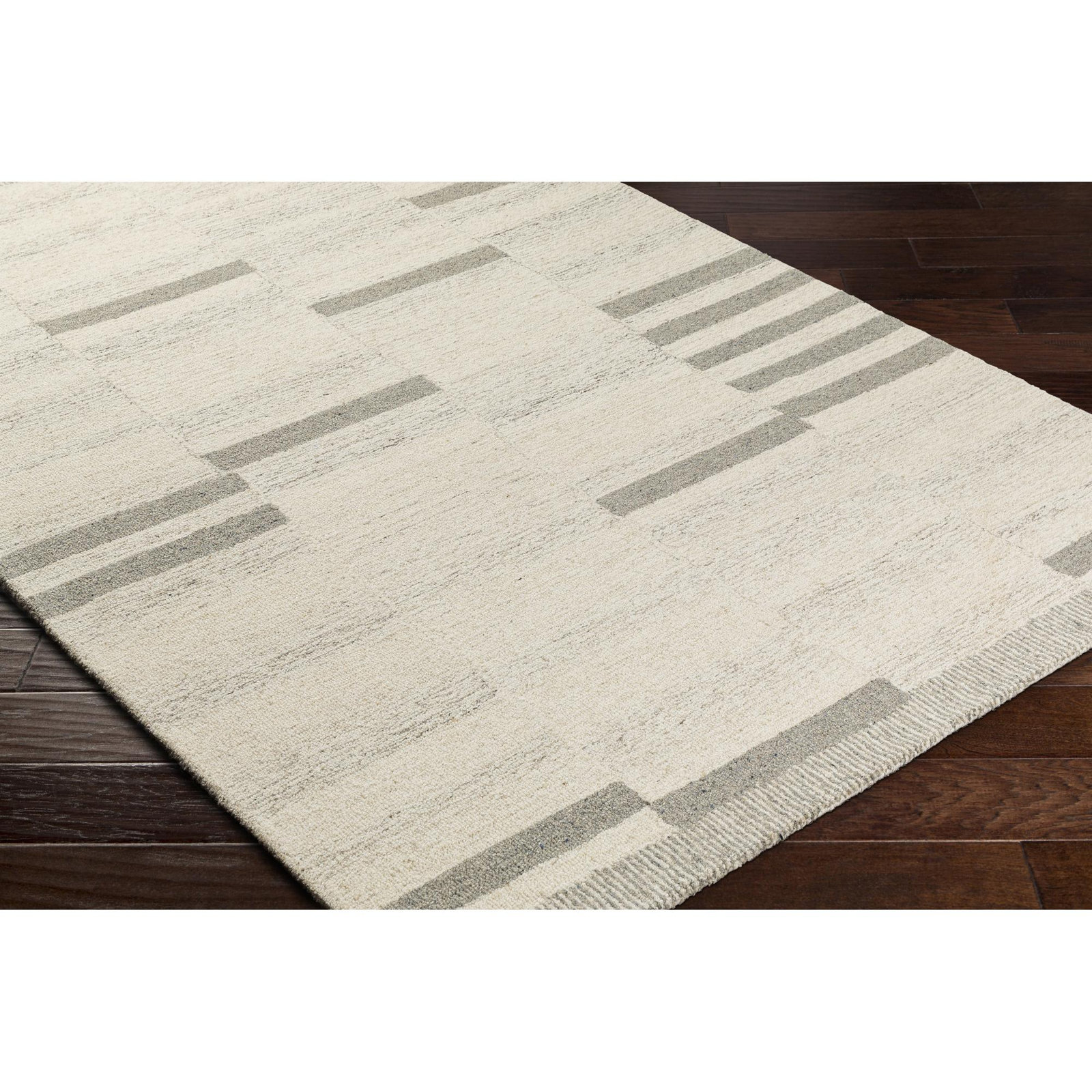 Hand Tufted Wool Rug, Rectangle 2' x 3'