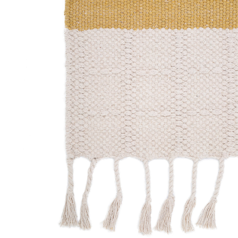 Khronos Solid Colour Hand Woven 100cm X 150cm Area Rug