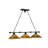 42" Long Martini Mission 3 Light Island Pendant
