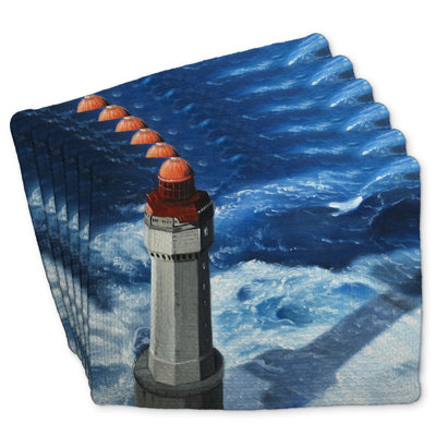 Braided Polyester Placemats Set of 6 | The Headlight of Jument