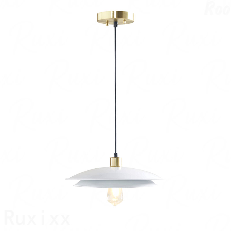 2-Tier Layered Shade Pendant