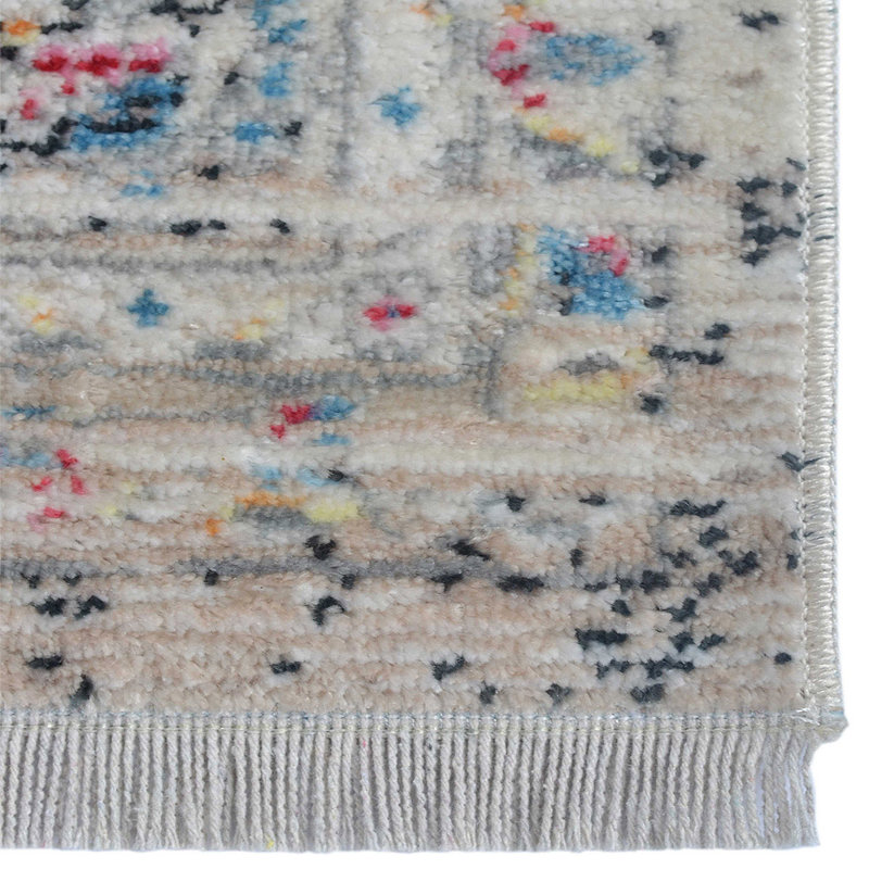 Beier Area Rug Washable Rug Multicolor Vintage Indoor Non Distressed Non Slip Carpet Bedroom Living Room - MACHINE MADE POLYESTER AREA RUGS