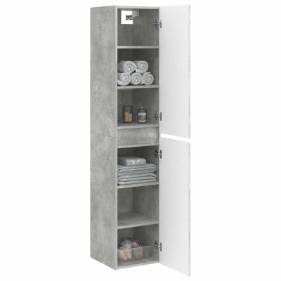 Engineered Wood Linen Cabinet