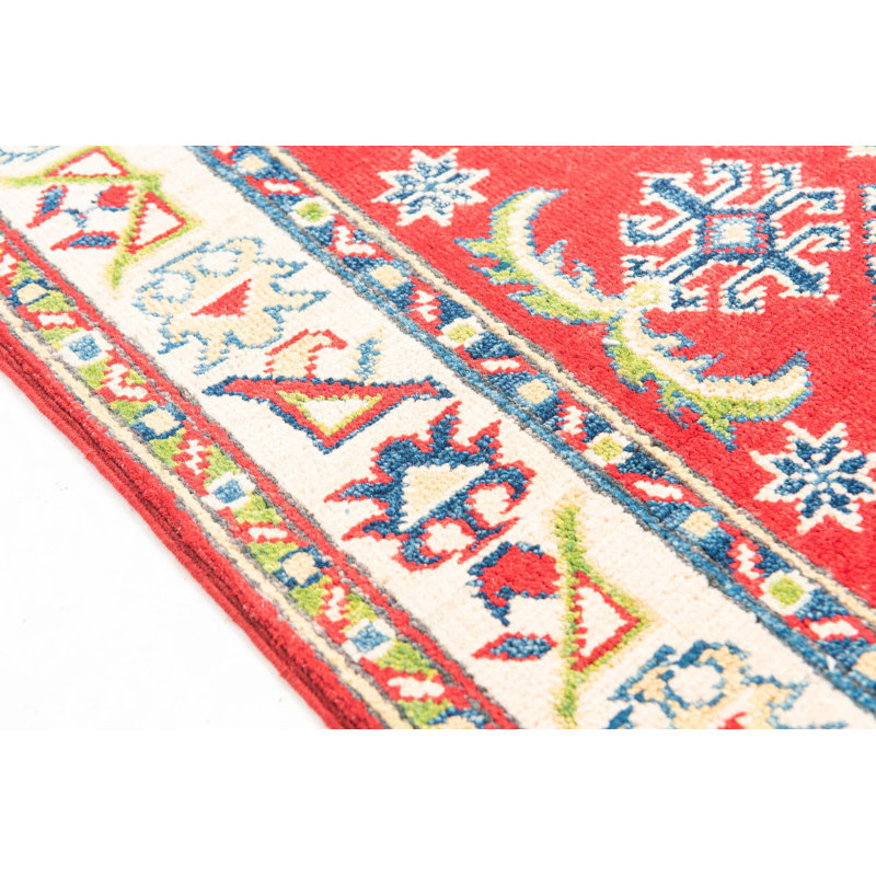 Runner Nero Red Rug