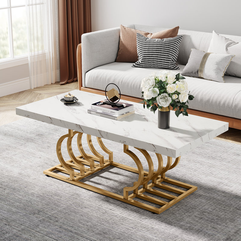 Table basse de 47 po de largeur