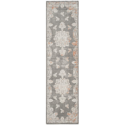Tapis oriental gris / ivoire Alpine