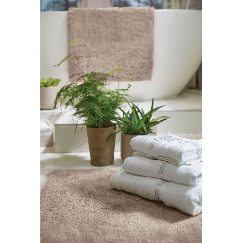 Dithusan Plain Bamboo Bath Mat, 100cm L x 60cm W, Brown