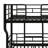 Algertha Bunk Bed with Built-In Ladder-56175000