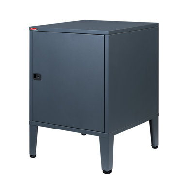 17.72'' Wide 1 - Shelf Storage Cabinet with Cable Management