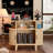 Record Player Stand Cabinet Storage Up to 300 Albums-695160942