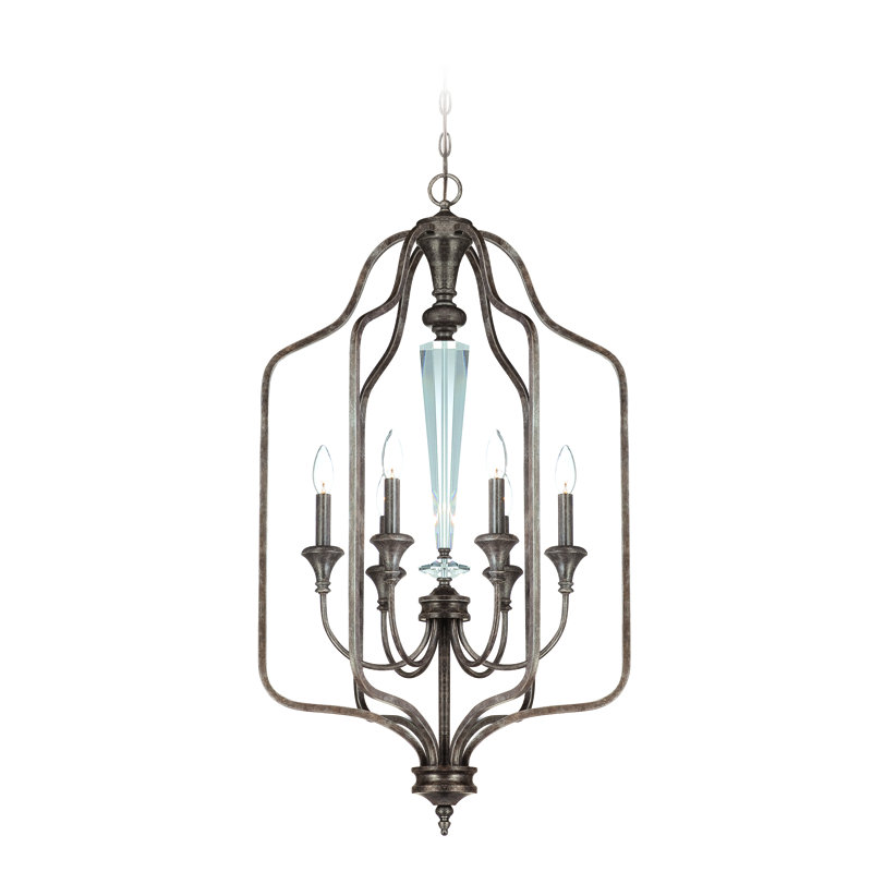 Lustre géométrique à 6 lumières Edoardo