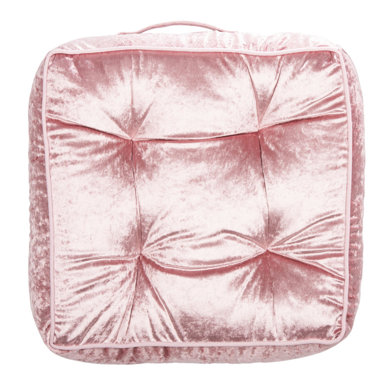 Primrose Floor Pillow, Blush