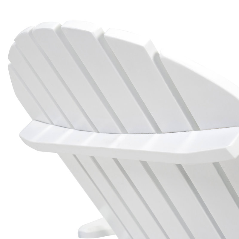 Malibu Adirondack Chair, White