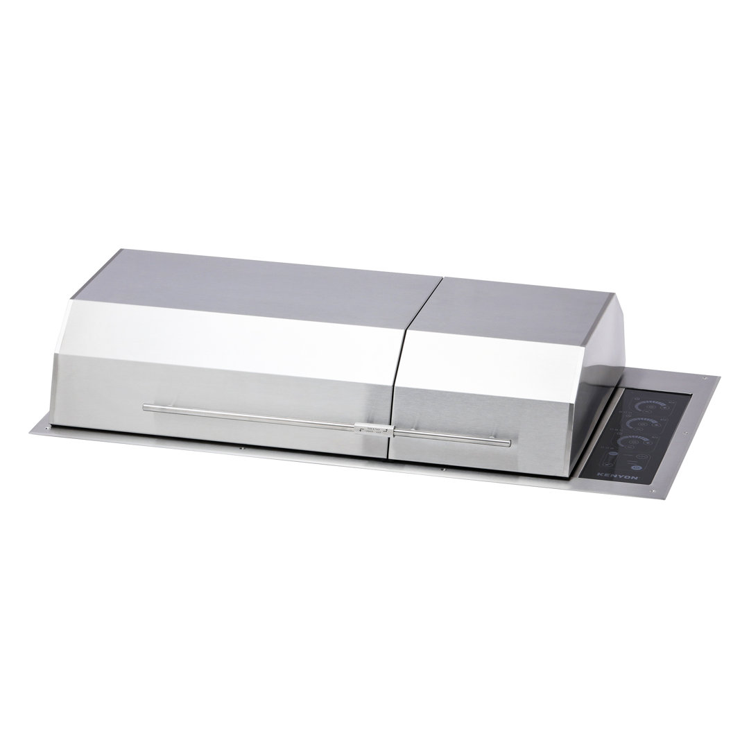 Big American, Three Zone Grill, Mounting Holes, Split Lid, Hardwire 240V, 240V Kenyon