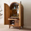 Martine Solid Wood Bar Cabinet