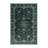 Machine Washable Overdyed Green Area Rug-1667124511
