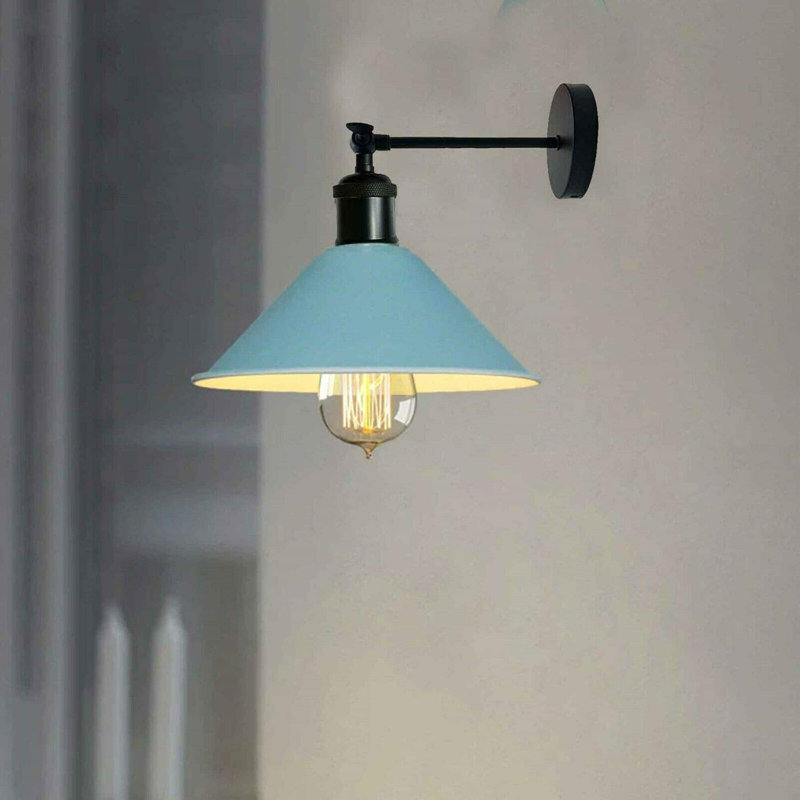 Ameika Armed Sconce, Blue