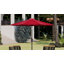Parasol rond Hele 9 pi - Mât en aluminium de 1,5 po de diamètre - Fonction de manivelle et d'inclinaison-1440719676