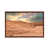 Classic Brown Wood Floater Framed