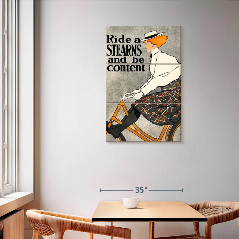 Senne Ride A Stearns And Be content, H 57 po x l 36 po