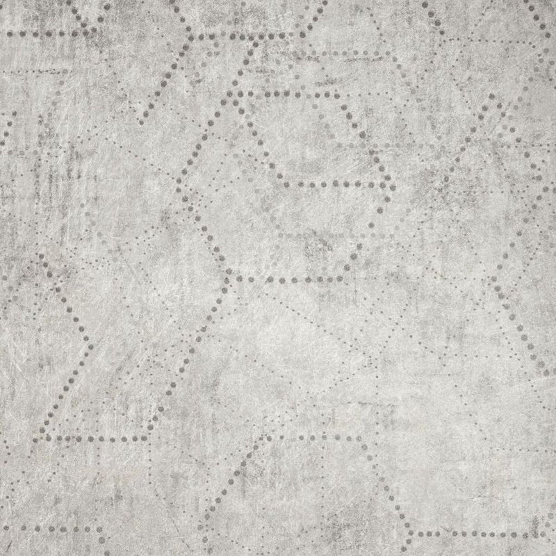 Geometric Double Roll, Fossil Gray