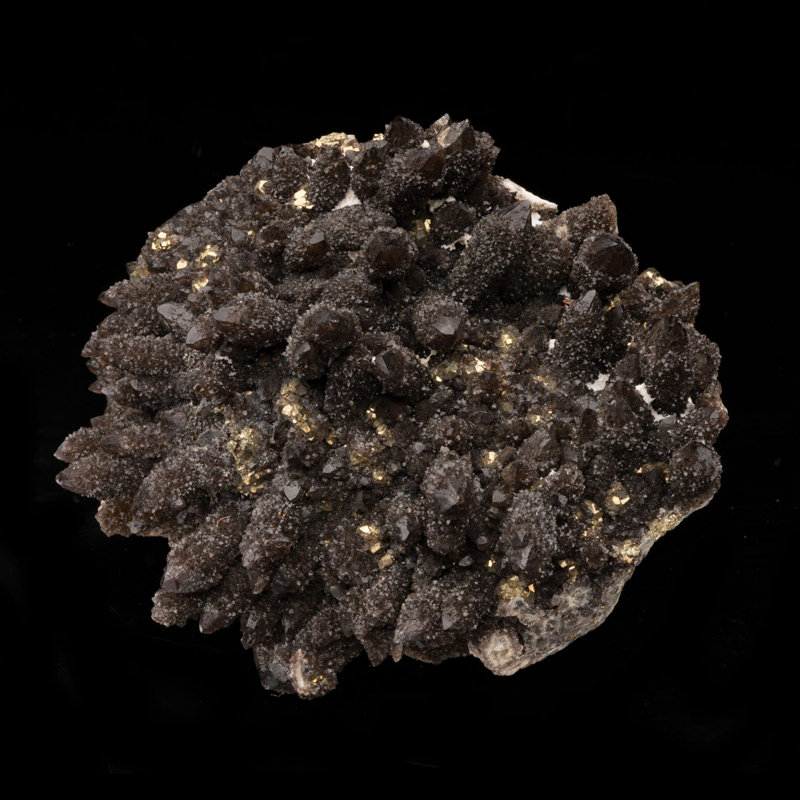 Quartz fumé avec pyrite de la Roumanie / 7,19 lb