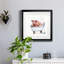 «Farm Tub Pig» - peinture encadrée-1026392871-1026392858