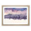 Purple Sky at Winter in Abstract - Picture Frame Graphic Art Print-55765122-55765127