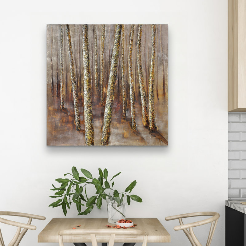 Forest - 32"x32" art on canvas