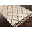 Alimat Geometric Handmade Flatweave Wool Cream/Dark Brown Area Rug-22618728